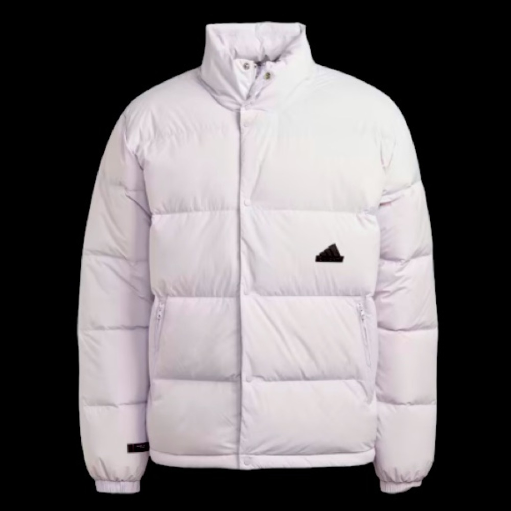 NWT, Adidas Down Puffer Jacket (lavender)